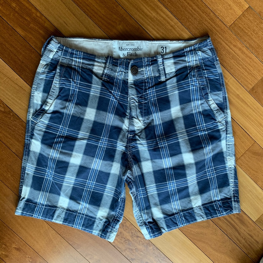 Abercrombie Plaid Shorts